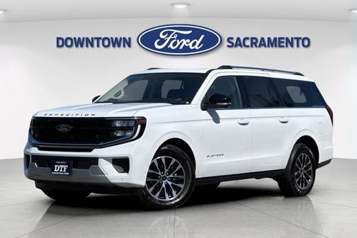 Oxford White 2025 Ford Expedition Max Platinum