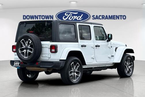 Bright White Clearcoat 2024 Jeep Wrangler 4xe Sport S