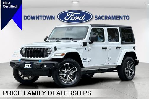 Bright White Clearcoat 2024 Jeep Wrangler 4xe Sport S