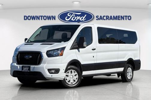 Oxford White 2024 Ford Transit-350 XLT