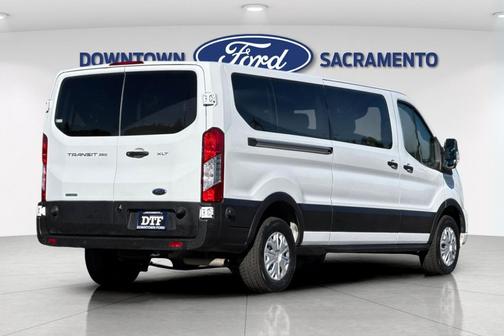 Oxford White 2024 Ford Transit-350 XLT
