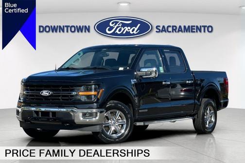 Agate Black Metallic 2024 Ford F-150 XLT