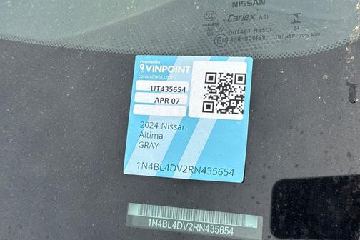 Gun Metallic 2024 Nissan Altima 2.5 SV