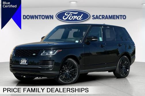 Santorini Black Metallic 2019 Land Rover Range Rover 3.0L V6 Supercharged HSE