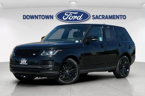 Santorini Black Metallic 2019 Land Rover Range Rover 3.0L V6 Supercharged HSE