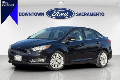 Shadow Black 2018 Ford Focus Titanium