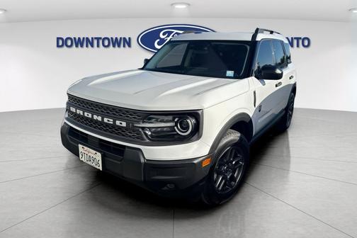 Oxford White 2025 Ford Bronco Sport Big Bend