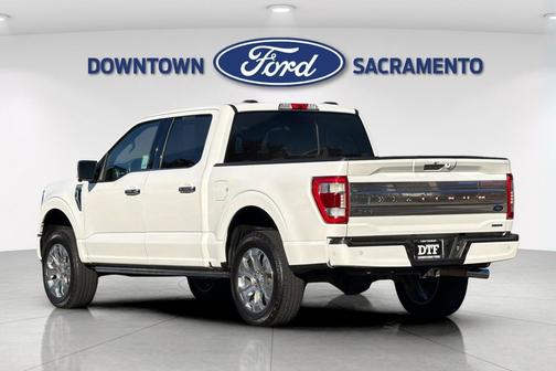 Star White Metallic Tri-Coat 2021 Ford F-150 Platinum