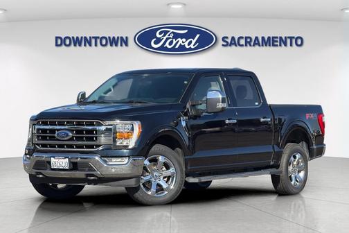 Blue Metallic 2021 Ford F-150 Lariat