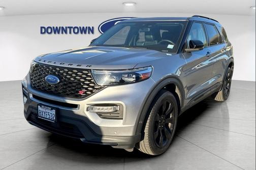 Iconic Silver Metallic 2021 Ford Explorer ST