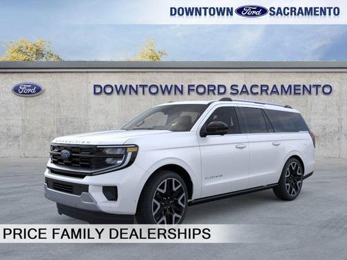 White 2026 Ford Expedition Max Platinum