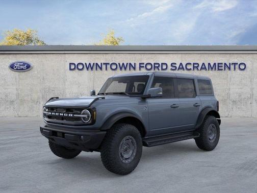 Azure Gray Metallic 2025 Ford Bronco Outer Banks