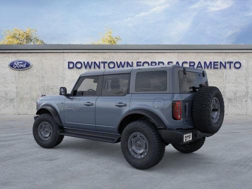 Azure Gray Metallic 2025 Ford Bronco Outer Banks