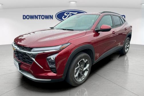 Crimson Metallic 2024 Chevrolet Trax LT