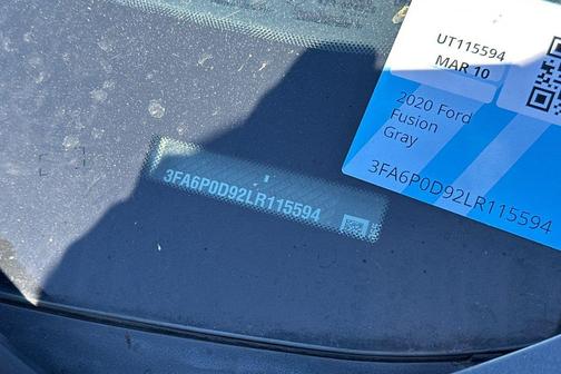 2020 Ford Fusion Titanium