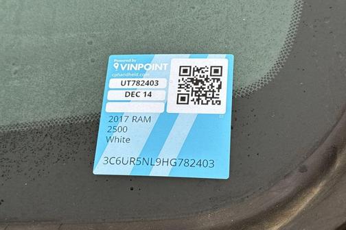 2017 RAM 2500 Laramie Mega Cab 4x4 6'4' Box