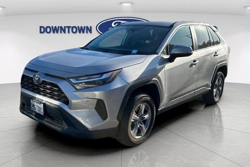 Silver Sky Metallic 2024 Toyota RAV4 Hybrid XLE