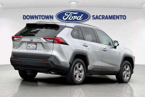 Silver Sky Metallic 2024 Toyota RAV4 Hybrid XLE
