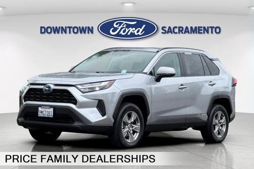 Silver Sky Metallic 2024 Toyota RAV4 Hybrid XLE
