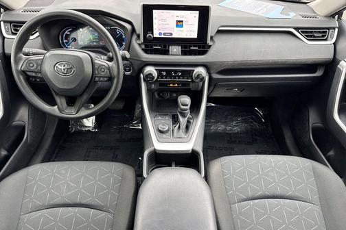 Silver Sky Metallic 2024 Toyota RAV4 Hybrid XLE