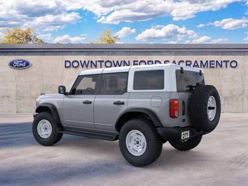 Avalanche Gray 2026 Ford Bronco Heritage Edition
