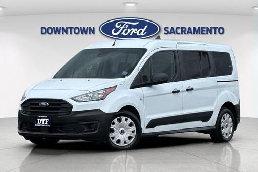 Frozen White 2023 Ford Transit Connect XL Passenger Wagon