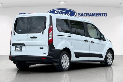Frozen White 2023 Ford Transit Connect XL Passenger Wagon