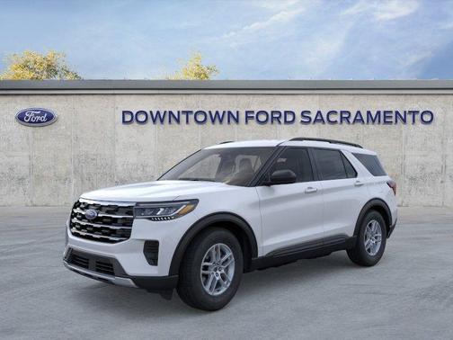 White Metallic 2026 Ford Explorer Active