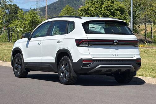 Pure White 2026 Volkswagen Taos S
