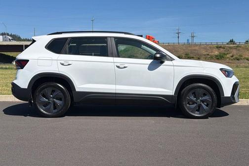 Pure White 2026 Volkswagen Taos S