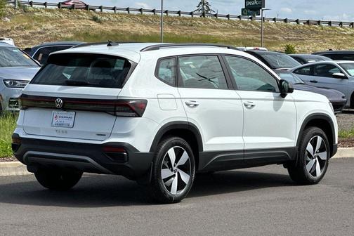 Pure White 2026 Volkswagen Taos S