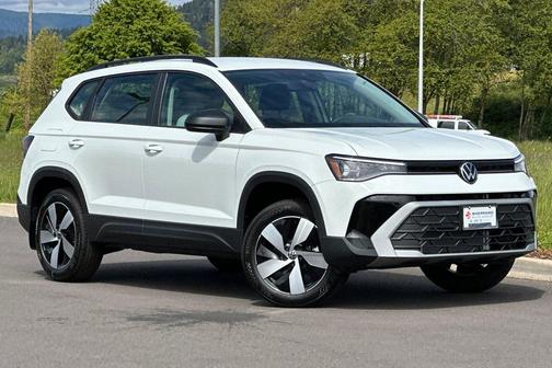 Pure White 2026 Volkswagen Taos S