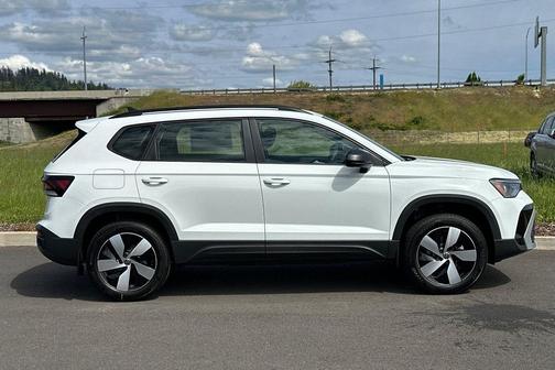 Pure White 2026 Volkswagen Taos S