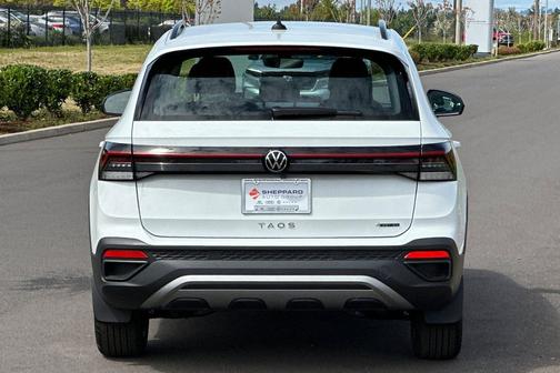 Pure White 2026 Volkswagen Taos S