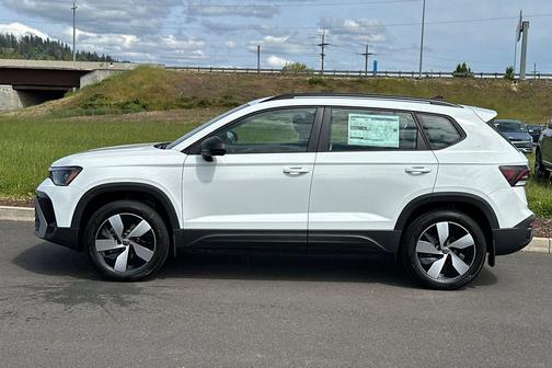 Pure White 2026 Volkswagen Taos S