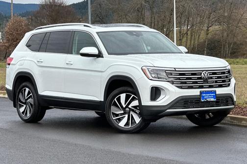 Opal White 2026 Volkswagen Atlas 2.0T SEL SUV