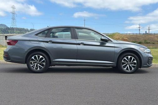 Platinum Gray Metallic 2024 Volkswagen Jetta 1.5T S