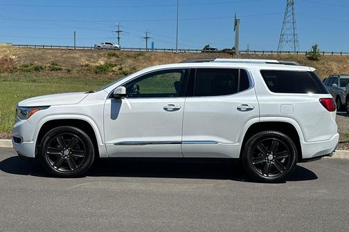 White Frost Tricoat 2019 GMC Acadia Denali