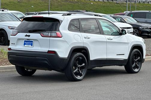 Bright White Clearcoat 2020 Jeep Cherokee Altitude