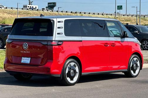 Cherry Red 2025 Volkswagen ID. Buzz Pro S Plus
