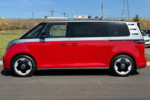 Cherry Red 2025 Volkswagen ID. Buzz Pro S Plus