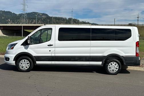 Oxford White 2023 Ford Transit-350 XLT
