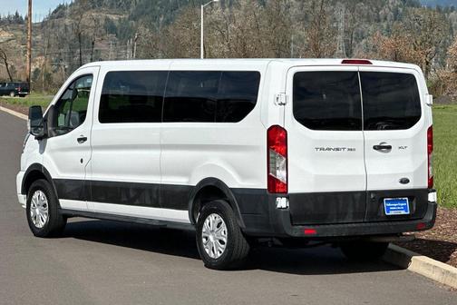 Oxford White 2023 Ford Transit-350 XLT