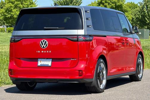 Cherry Red 2025 Volkswagen ID. Buzz Pro S Plus with 4MOTION