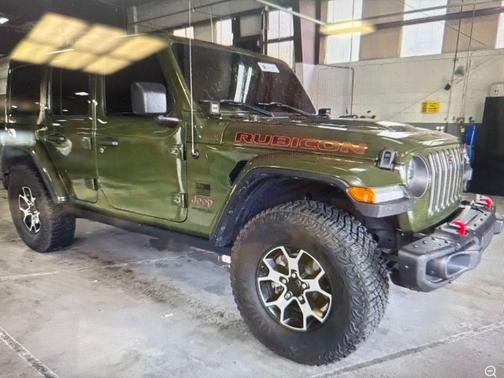 Sarge Green Clearcoat 2021 Jeep Wrangler Unlimited Rubicon