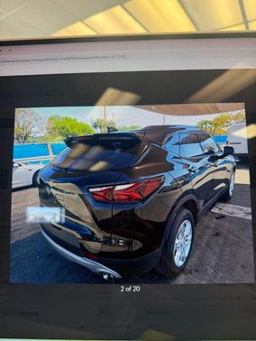 Black 2022 Chevrolet Blazer 2LT