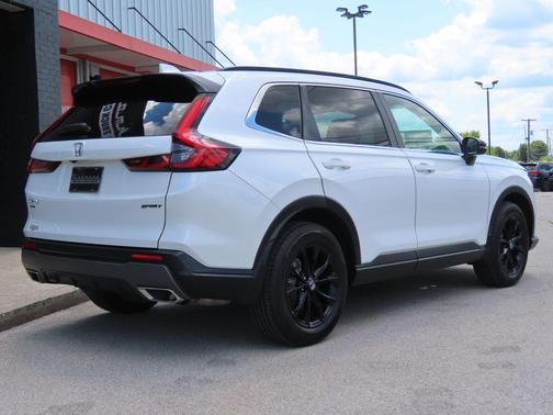 Platinum White Pearl 2025 Honda CR-V Hybrid Sport AWD