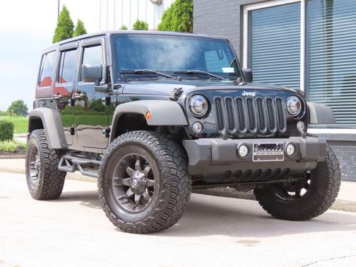 Black Clearcoat 2016 Jeep Wrangler Unlimited Sport