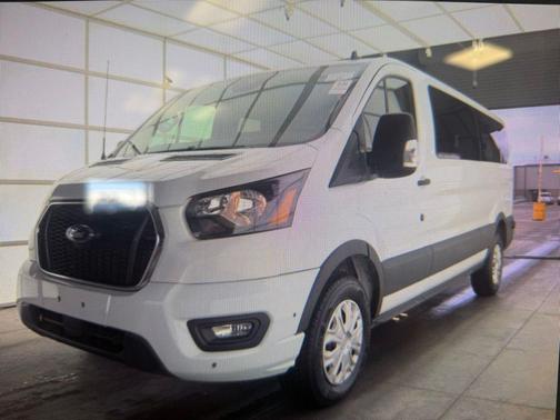 Oxford White 2024 Ford Transit-350 XLT