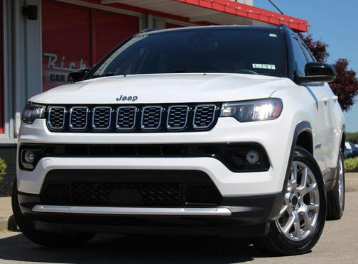 Bright White Clearcoat 2025 Jeep Compass Limited